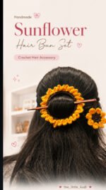 Sunflower Hair Accessory