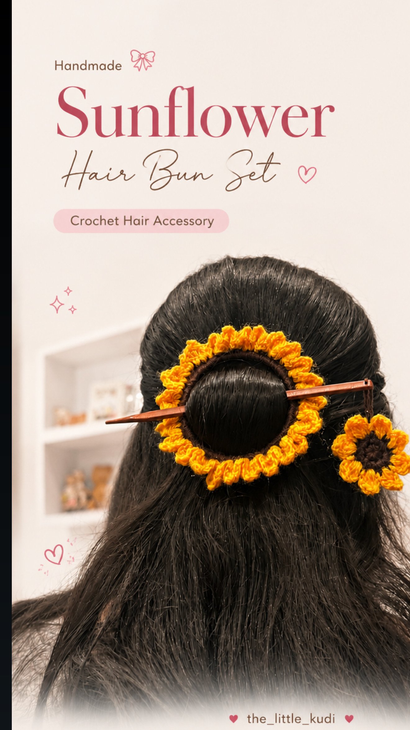Screenshot Sunflower Hair Accessory - Image 1