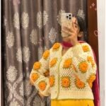 Rose Cardigan (Inspired By Nimrat Khera) M Size