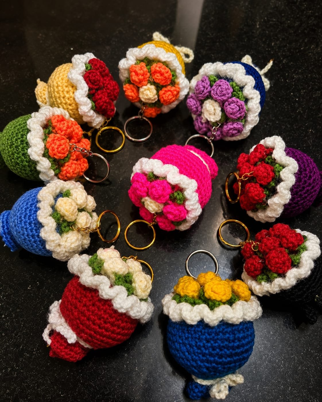 WhatsApp Image 2026-08-06 at 9.38.11 PM Bouquet Keyring - Image 1