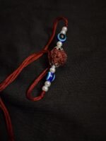 Rudraksha & Evil Eye Protection Rakhi - Image 2