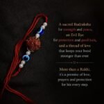 Rudraksha & Evil Eye Protection Rakhi