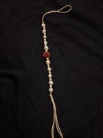 Rudraksha & Assorted Pearl Rakhi - Image 2