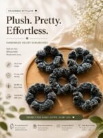 Plush Velvet Scrunchie