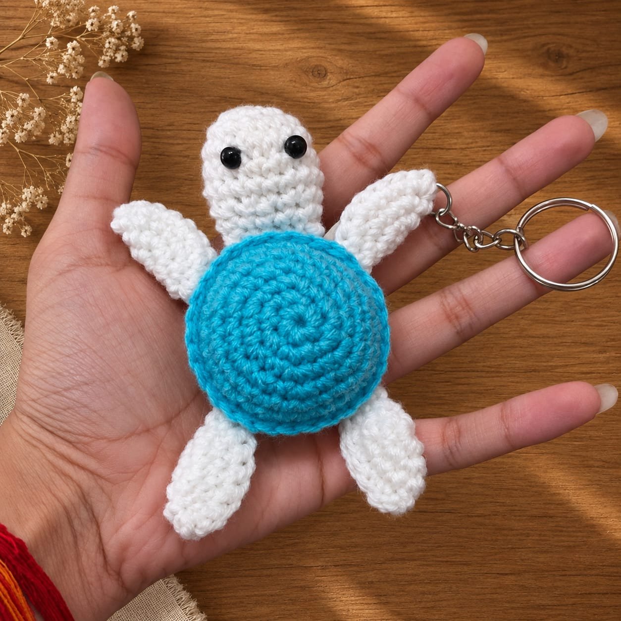 WhatsApp Image 2026-08-23 at 9.53.14 PM Turtle Keychain - Image 1