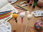 Crochet Pencil tops (Sold in pair)