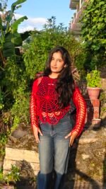 Crochet Spider Web Top (M Size) - Image 4