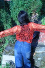 Crochet Spider Web Top (M Size) - Image 2