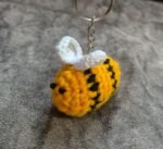 Crochet Bee Keychain - Image 5