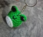 Crochet Frog Keychain