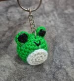 Crochet Frog Keychain - Image 3