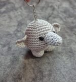 Crochet Elephant Keychain