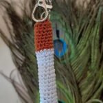 Crochet Cigarette Keychain