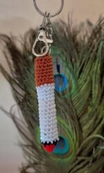 Crochet Cigarette Keychain
