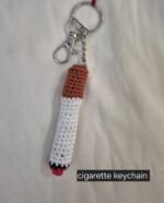 Crochet Cigarette Keychain - Image 2